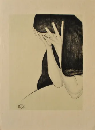 Grabado Sauer - Inutile regret