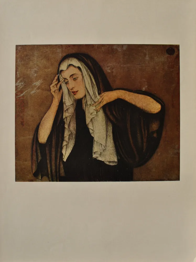 Grabado Sauer - La religieuse