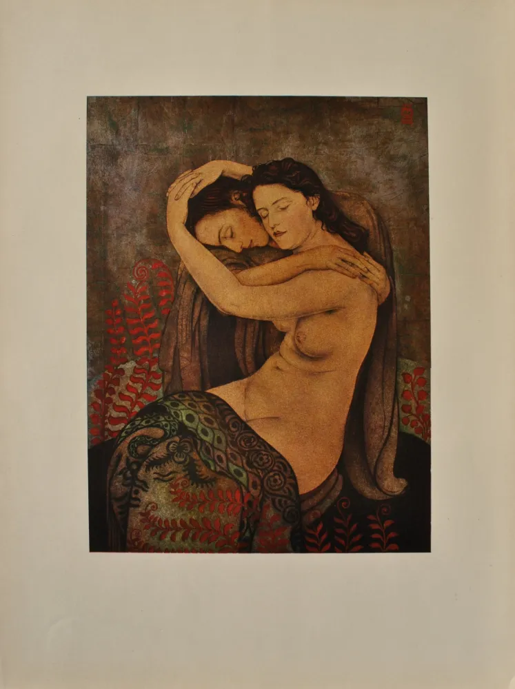 Grabado Sauer - La Tendresse