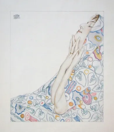 Litografía Sauer - Nostalgie