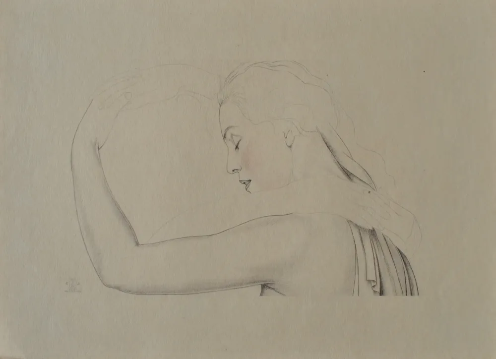 Grabado Sauer - Tendresse