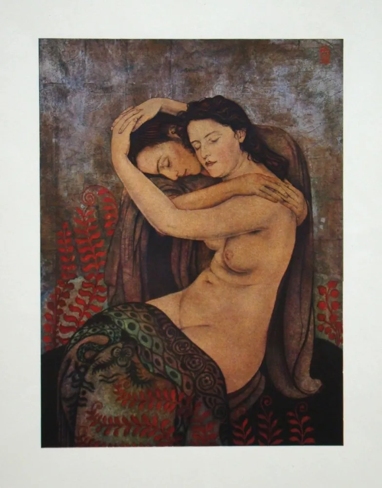 Grabado Sauer - Tendresse