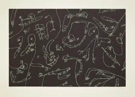 Litografía Saura - Abierta 5