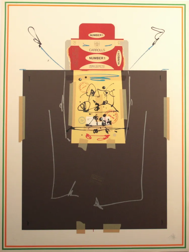 Litografía Saura - Ana