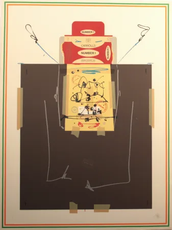 Litografía Saura - Ana