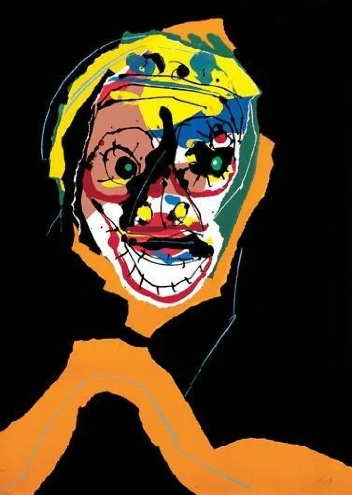 Serigrafía Saura - Aphorimen III