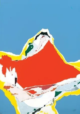 Serigrafía Saura - Aphorismen IV