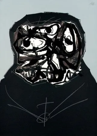 Serigrafía Saura - Aphorismen V