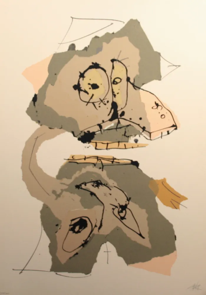 Serigrafía Saura - Aphorismos de Lichteberg