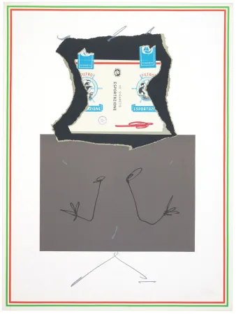 Litografía Saura - Carla