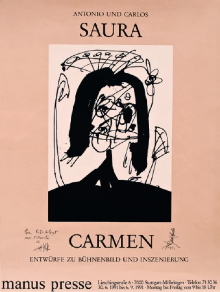 Cartel Saura - Carmen