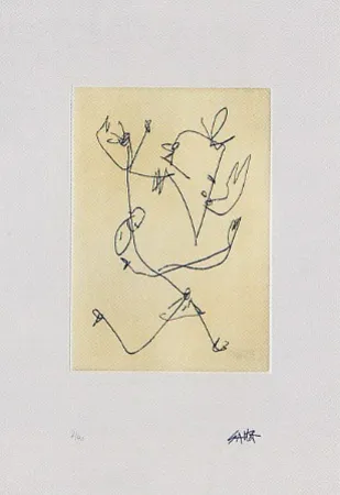 Grabado Saura - Carmen II 