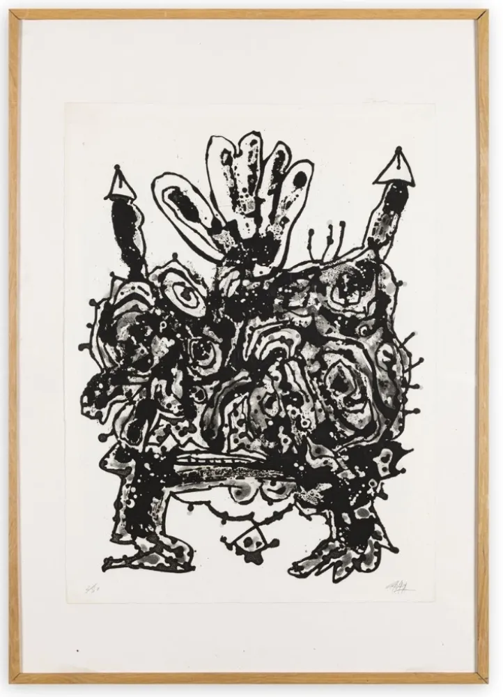 Aguafuerte Y Aguatinta Saura - Claudia (Novisaurias)