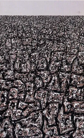 Litografía Saura - Copa del mundo de futbol