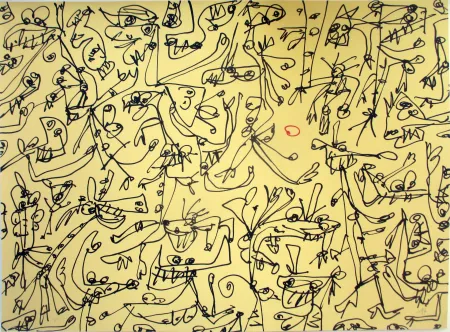 Litografía Saura - Danse au Soleil