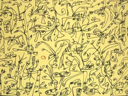 Litografía Saura - Danse Du Soleil