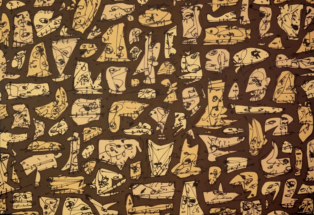 Litografía Saura - DIADA II