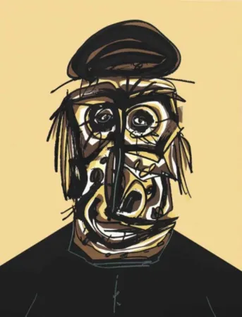 Litografía Saura - Don