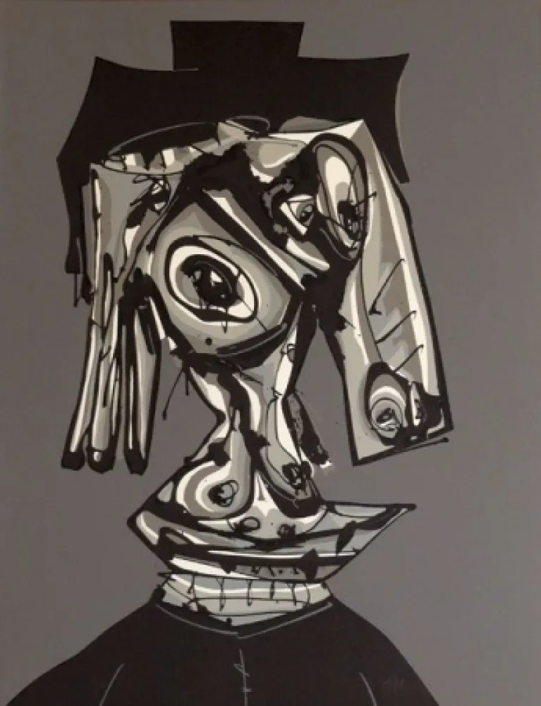 Litografía Saura - Dora Maar III