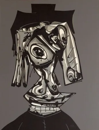 Litografía Saura - Dora Maar III