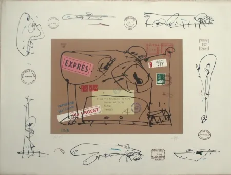 Litografía Saura - Francisco de Goya