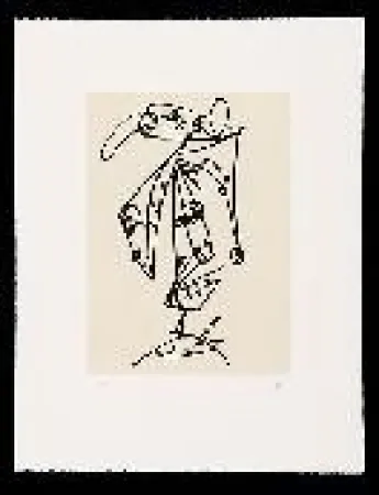 Aguafuerte Y Aguatinta Saura - Frauen portrait mit Hut 1