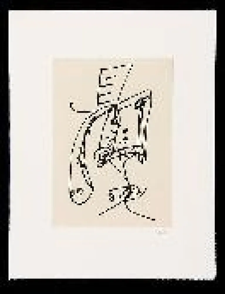 Aguafuerte Y Aguatinta Saura - Frauen portrait mit Hut 2