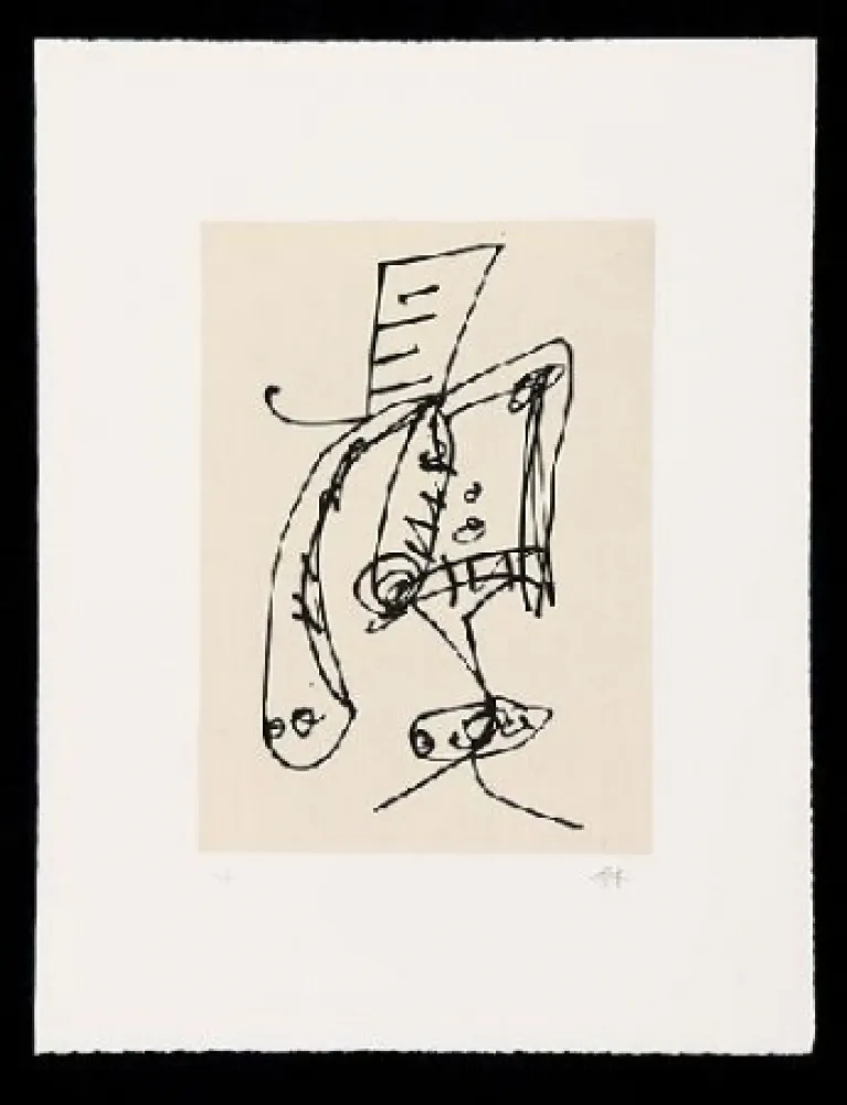 Aguafuerte Y Aguatinta Saura - FRAUEN PORTRAIT MIT HUT