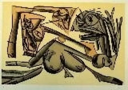 Litografía Saura - Kafka 10