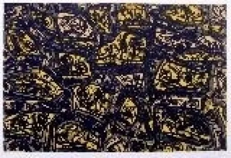 Litografía Saura - Kafka 4