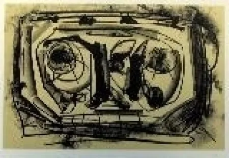 Litografía Saura - Kafka 8