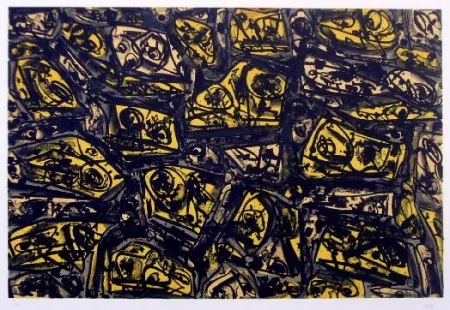 Litografía Saura - Kafka