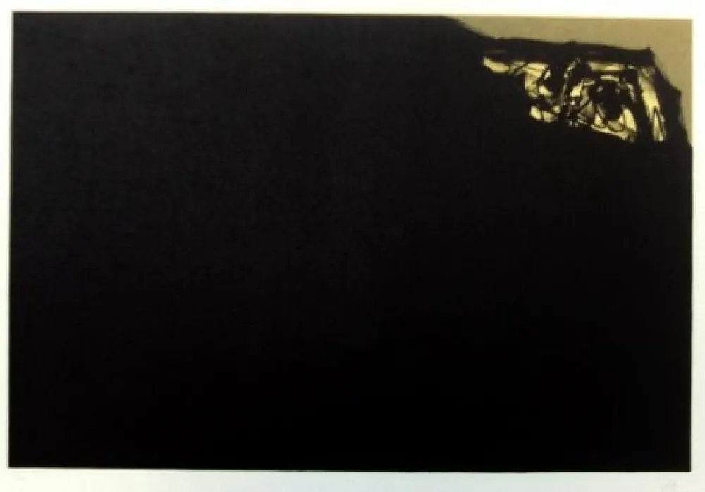 Litografía Saura - Kafka