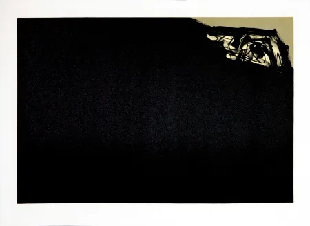 Litografía Saura - Kafka - Tagebücher IV