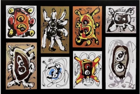 Litografía Saura - L' année de la medusa