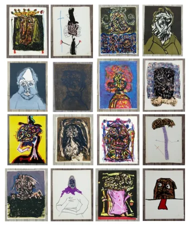 Litografía Saura - La Historia de España