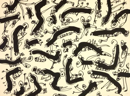 Litografía Saura - L'envie