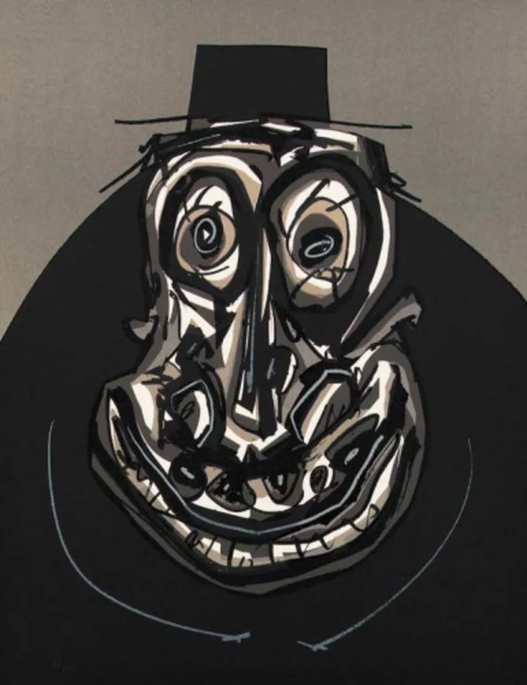 Litografía Saura - Melanchton I