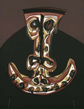 Litografía Saura - Melanchton II