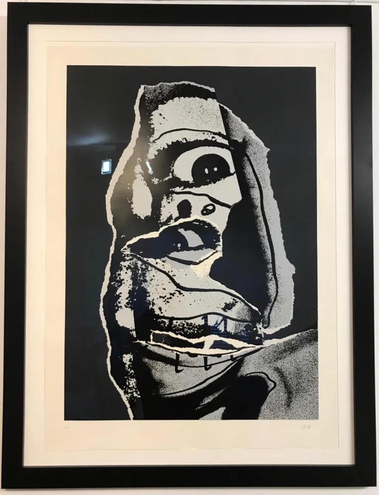 Litografía Saura - Moi