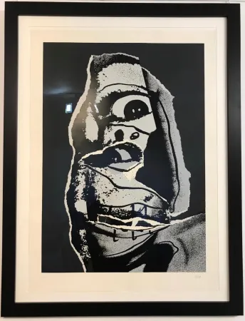 Litografía Saura - Moi