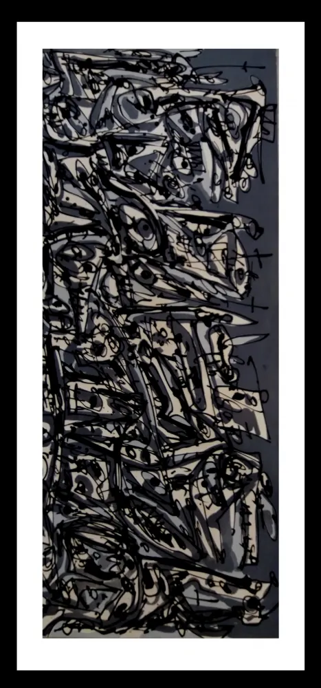 Litografía Saura - NEGRO