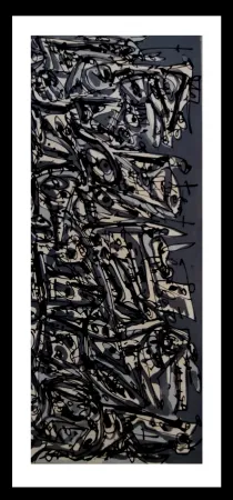 Litografía Saura - NEGRO