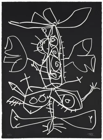 Aguatinta Saura - Novisaurias