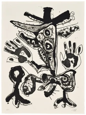 Aguatinta Saura - Novisaurias