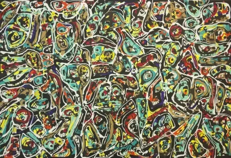 Litografía Saura - The Danger of the Link 