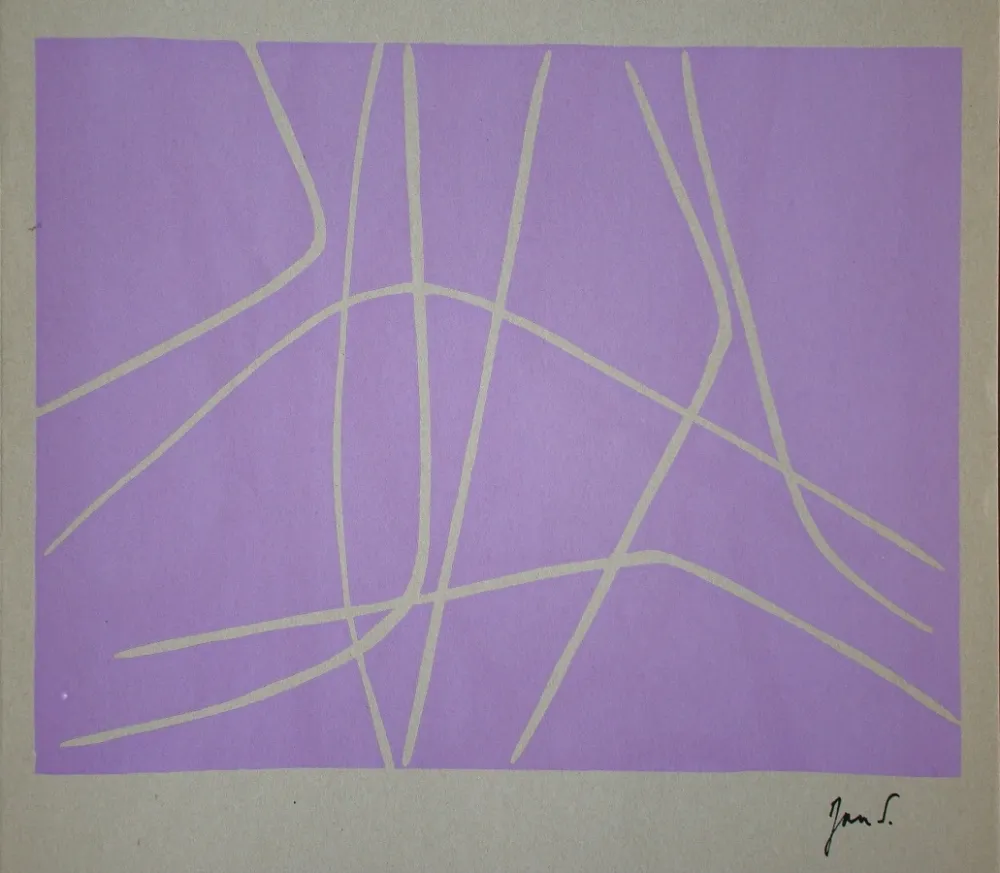 Serigrafía Saverys - Sans titre