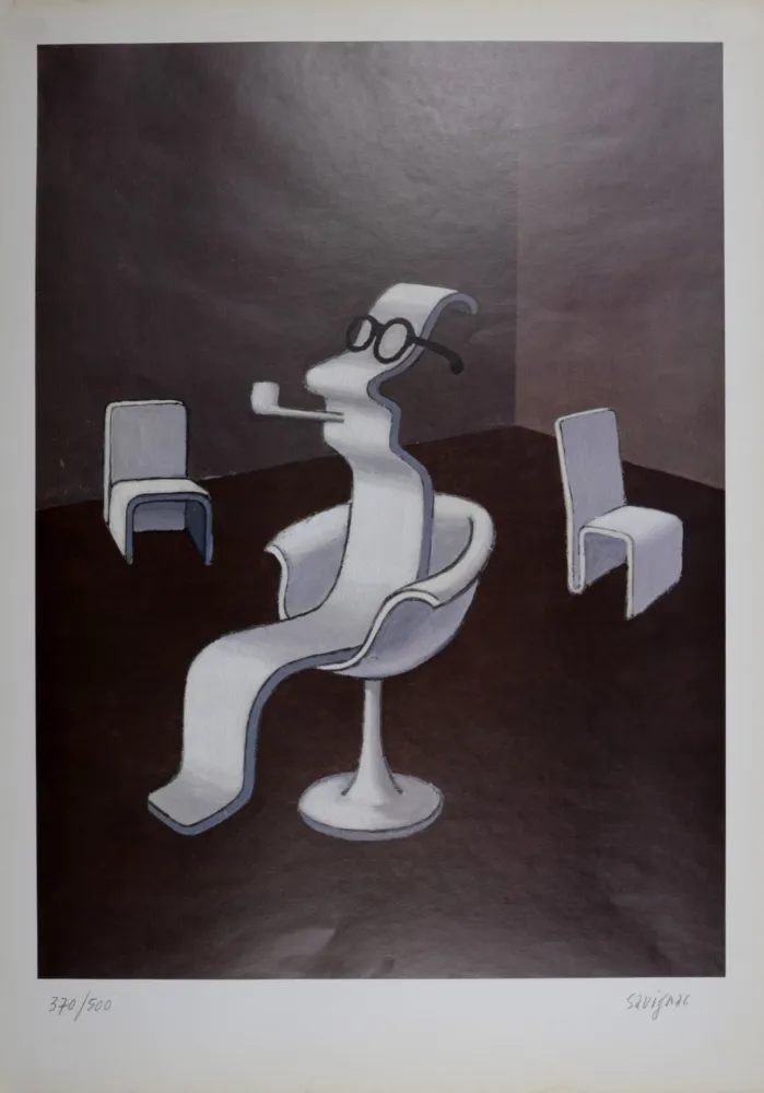 Litografía Savignac - Matières plastiques