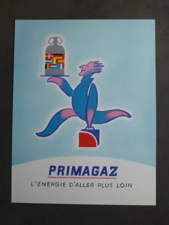 Cartel Savignac - Primagaz l'énergie d'aller plus loin 