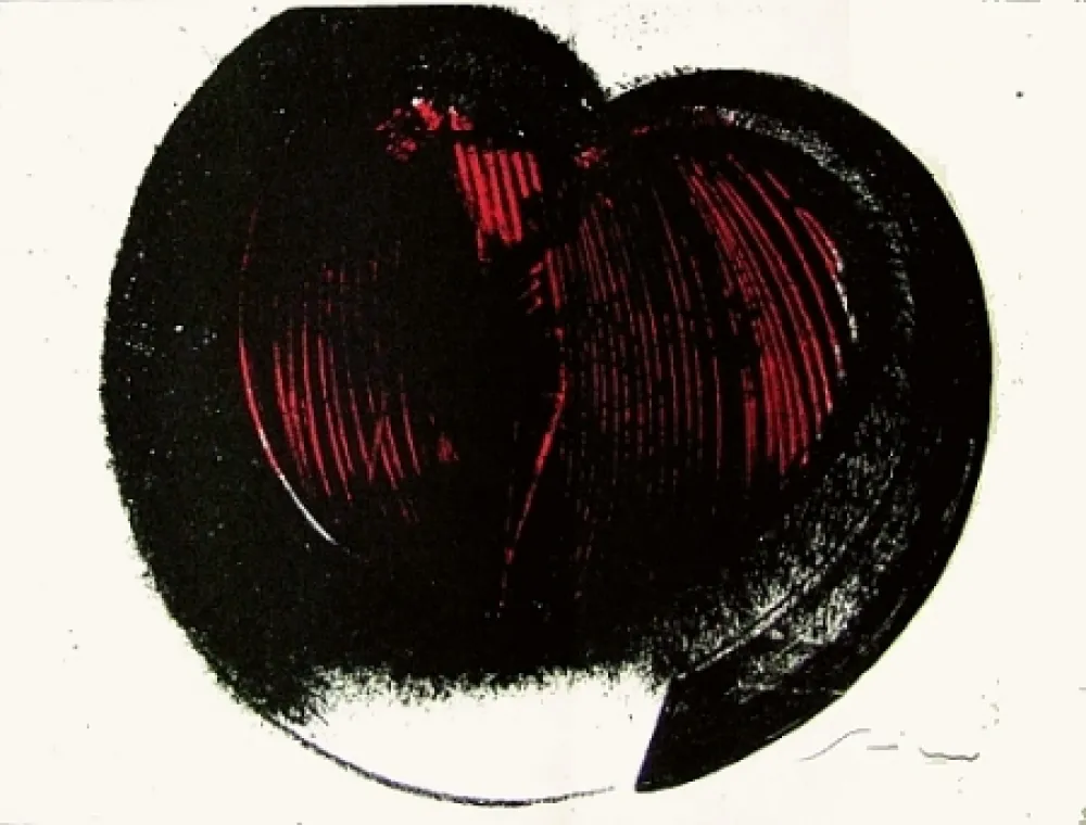 Litografía Scanavino - A mezzo della notte